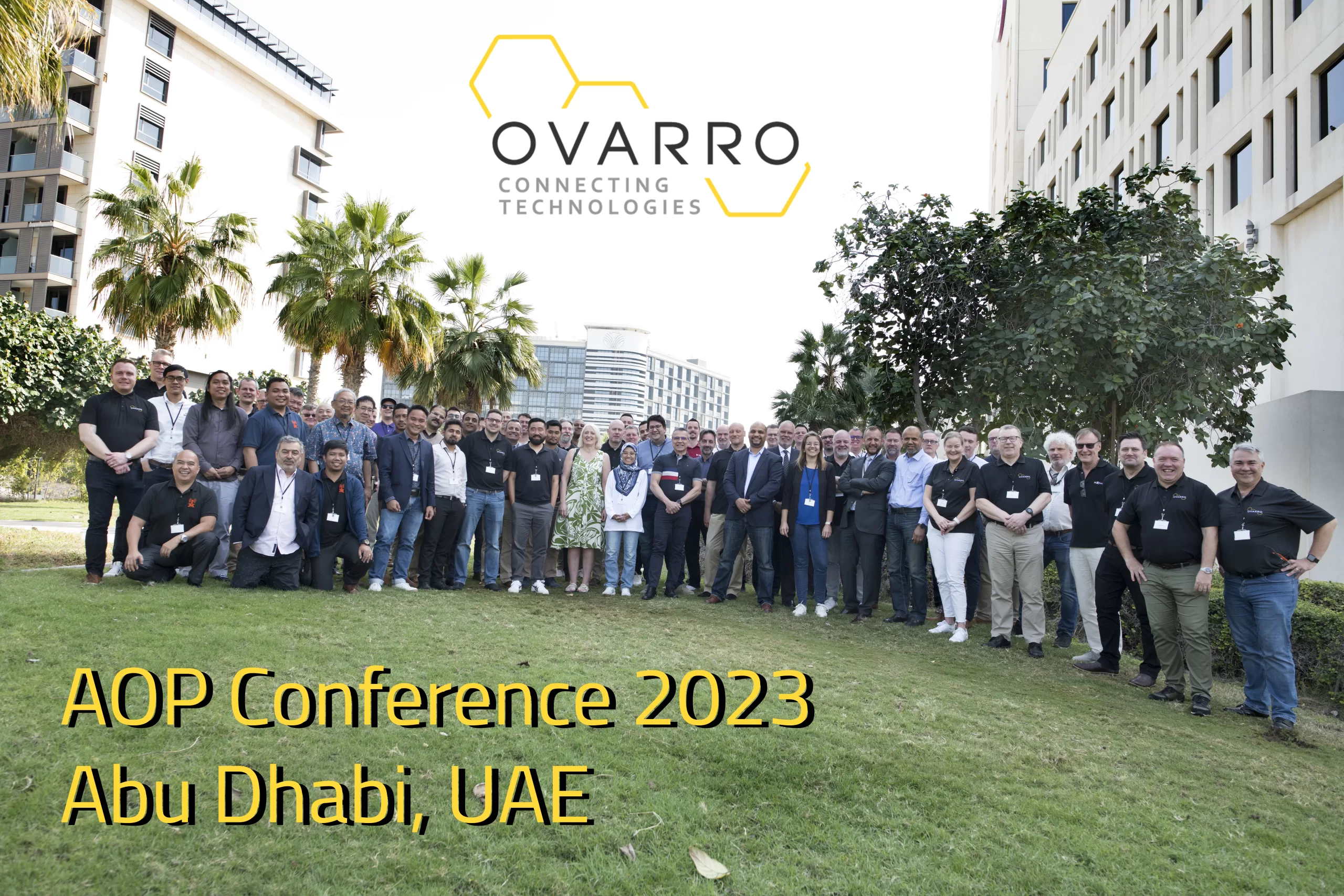 Authorised Ovarro Partner conference 2023 Abu Dhabi