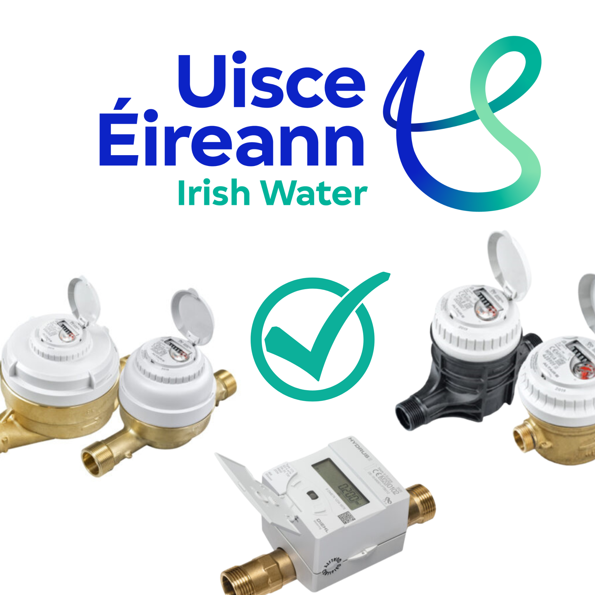 Diehl Metering approved by Uisce Éireann (Irish Water).